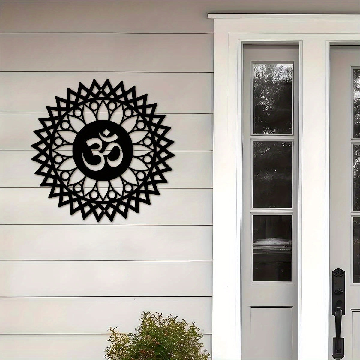 Rynx | MandalaDecor - 30.0 cm metal om symbol