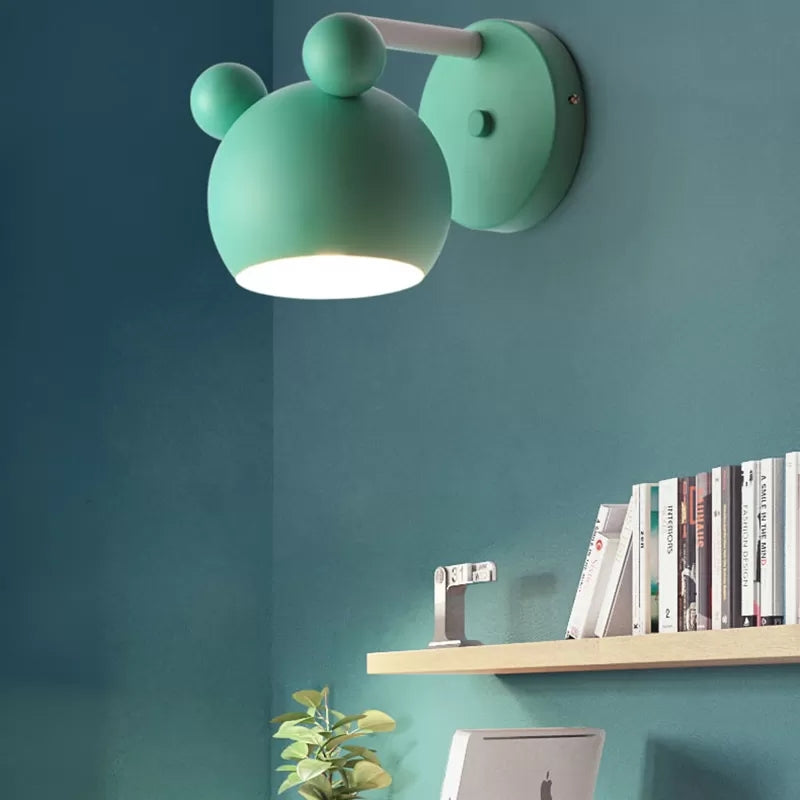 Rynx | Rotatable Single Light Mouse Wall Lamp Nordic Stylish Metal Wall Lamp for the Office