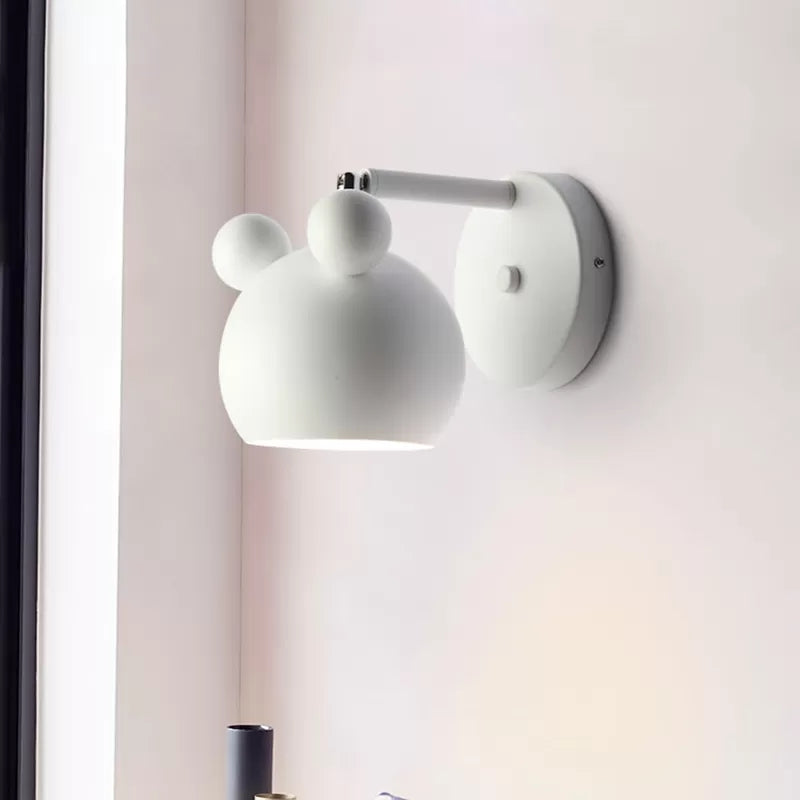 Rynx | Rotatable Single Light Mouse Wall Lamp Nordic Stylish Metal Wall Lamp for the Office