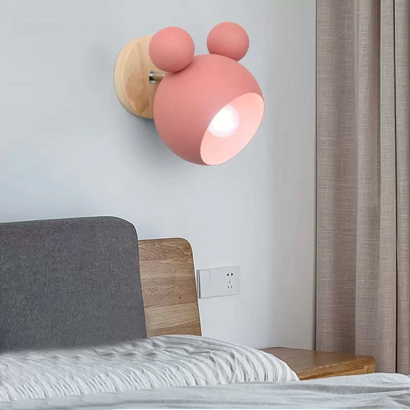 Rynx | Rotatable Single Light Mouse Wall Lamp Nordic Stylish Metal Wall Lamp for the Office