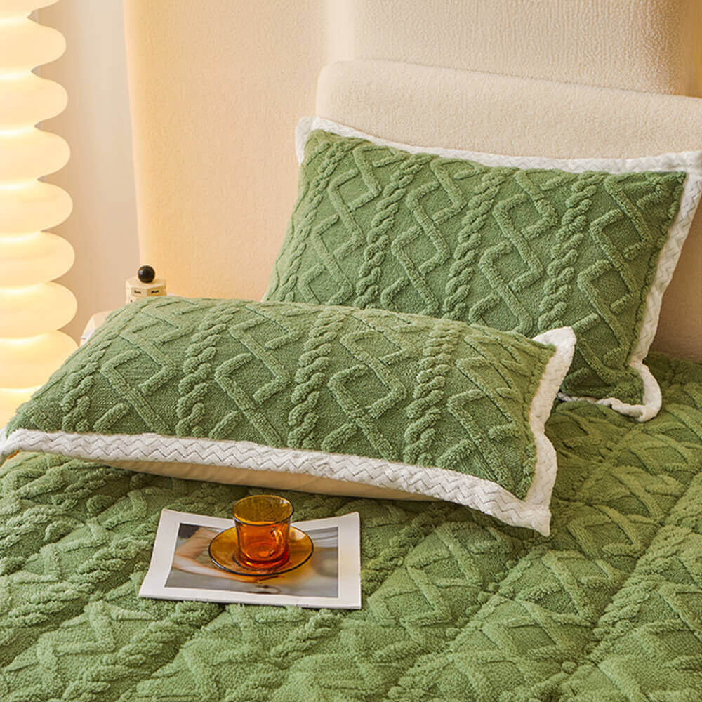 RYNX | Washable Fluffy Fitted Sheet Mattress Cover