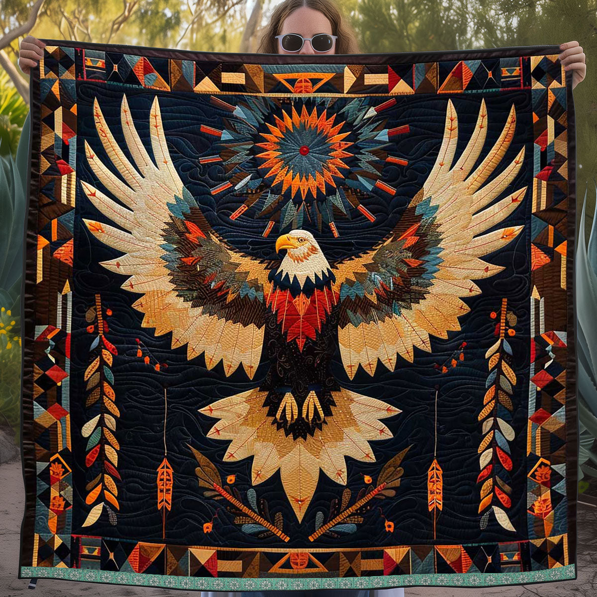 Rynx | Eagle Native American Quilt