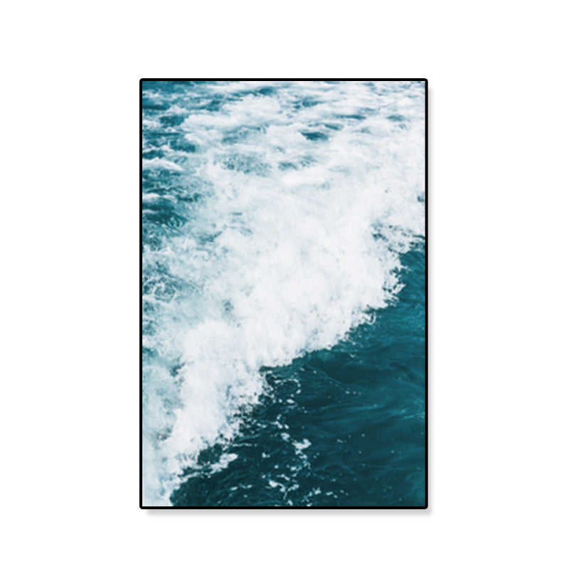 Rynx | Tropics Natural Landscape Wall Art Living Room Canvas Print in Dark Color, Multiple Sizes