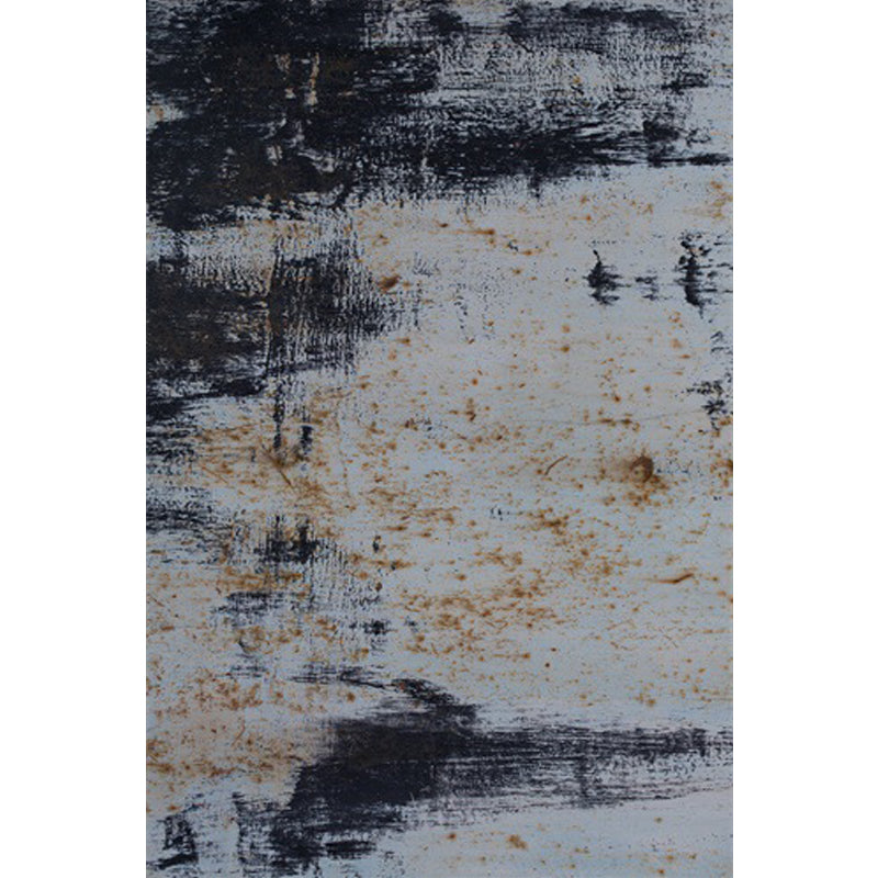 Rynx | Dark Grey Industrial Carpet Polyester Abstract Pattern Carpet Pet Friendly Non-Slip Washable Rug for Living Room