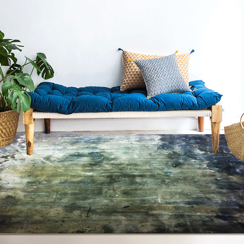 Rynx | Dark Grey Industrial Carpet Polyester Abstract Pattern Carpet Pet Friendly Non-Slip Washable Rug for Living Room
