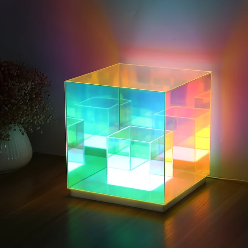 Rynx | LumiLuxe - Traditional LED Table Lamp, 3-Color Adjustable, USB-Powered