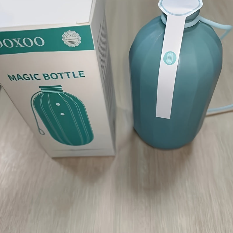 Rynx | DDOXOO Magic Bottle Toilet Cleaner Gel - Antibacterial Automatic Toilet Bowl Cleaner | Plastic Surface Safe, Fresh Scent Blue Bubble, Sodium Lauryl Sulfate (250g Pack)