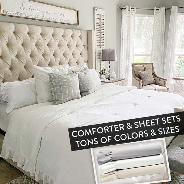Rynx | Ruffle set or duvet, Choose your color and size