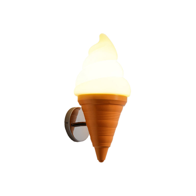 Rynx | Plastic Sweet Corn Wall Lamp One Light Creative Modern Wall Lamp in Beige for Restaurant