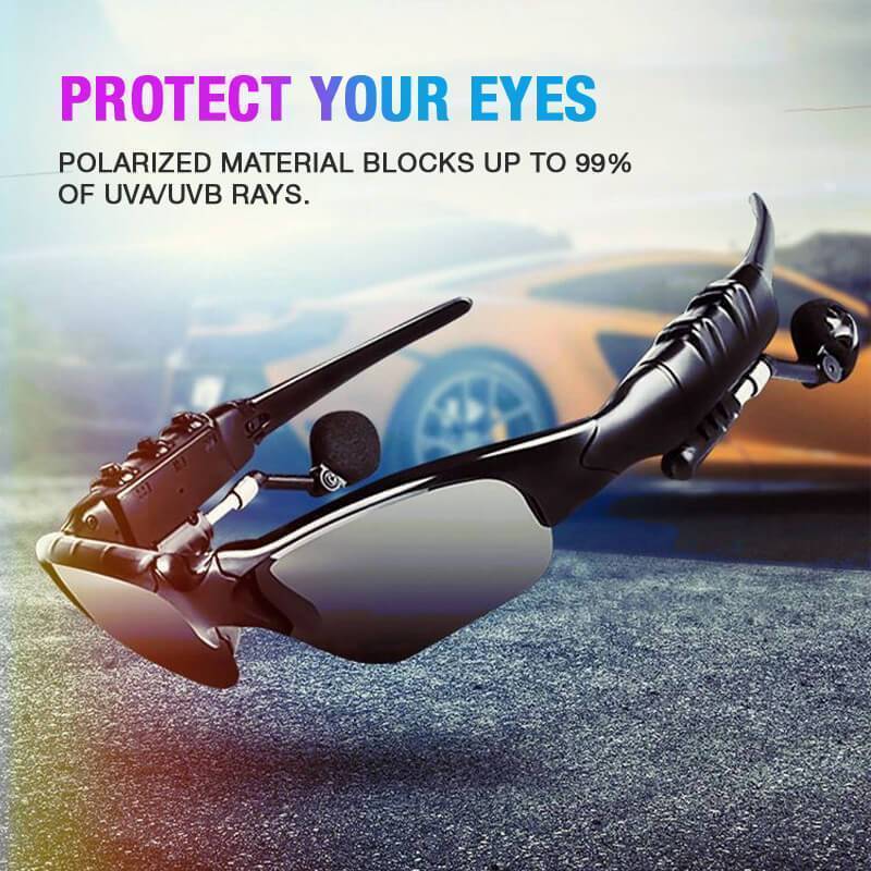 Rynx Bluetooth Sunglasses Stereo Hands-Free Headset