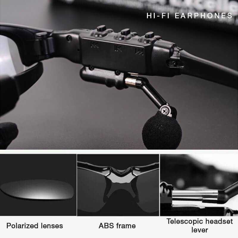 Rynx Bluetooth Sunglasses Stereo Hands-Free Headset