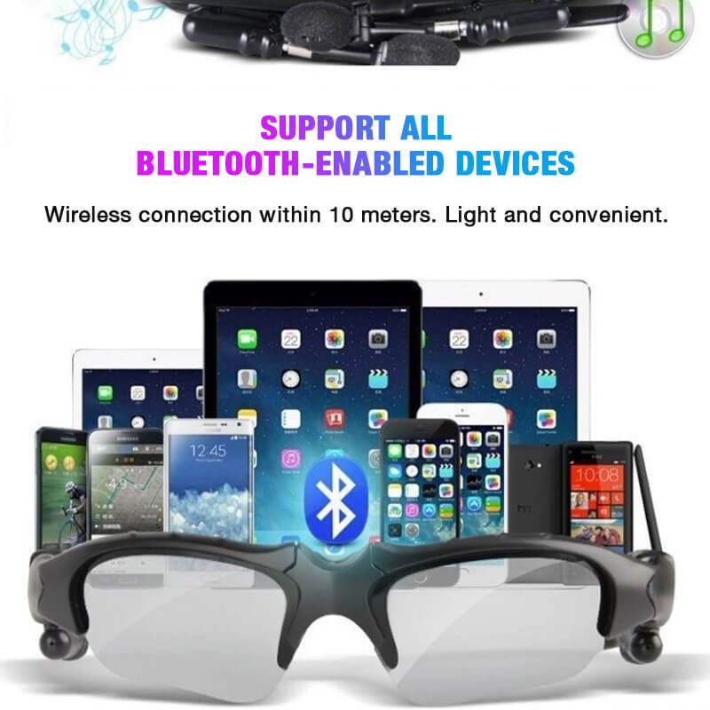 Rynx Bluetooth Sunglasses Stereo Hands-Free Headset