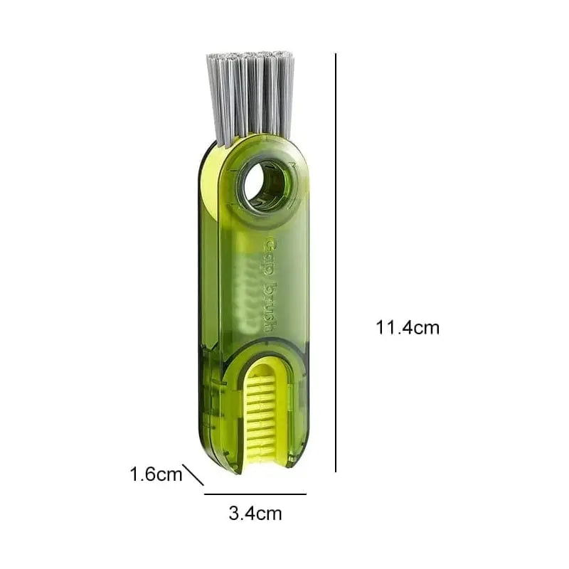 Rynx | 3-in-1 Multifunctional Cleaning Brush – For Bottles, Lids & Hard-to-Reach Places