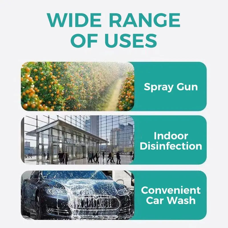 Rynx | High-pressure garden hose nozzle – Effective dirt removal!