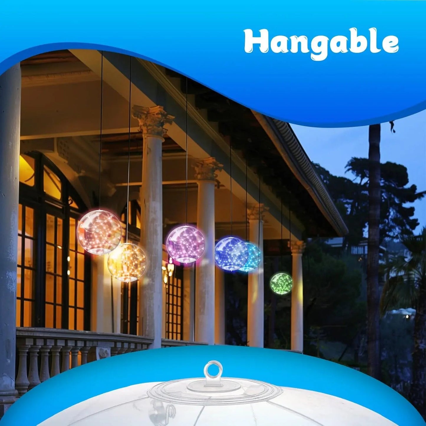 Rynx | Solar Floating Pool Lights – Waterproof & Color Changing