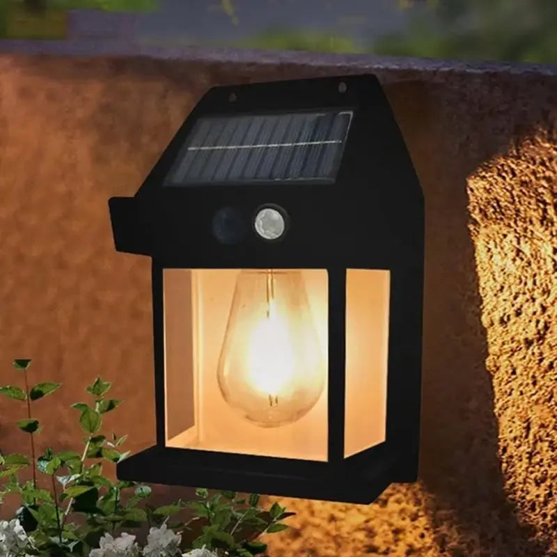 Rynx | Solar wall light for outdoor use – With motion sensor & twilight automation