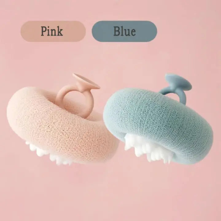 Rynx | Super soft sunflower peeling bath sponge