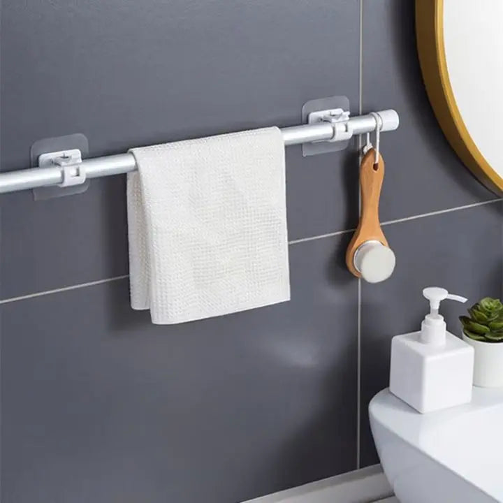 Rynx | Nail-free, adjustable curtain rod hooks