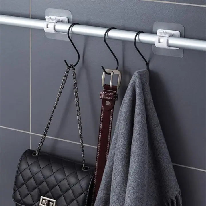 Rynx | Nail-free, adjustable curtain rod hooks