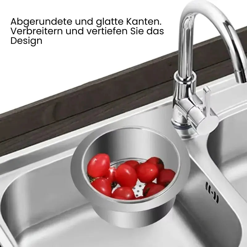 Rynx | Space-saving sink strainer