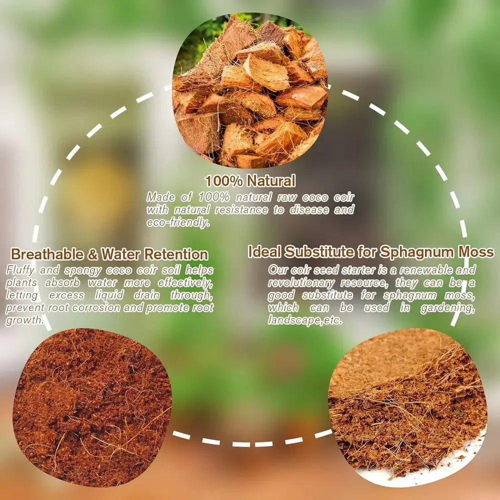 Rynx | Premium Organic Coconut Soil Brick – Promote Natural Plant Growth