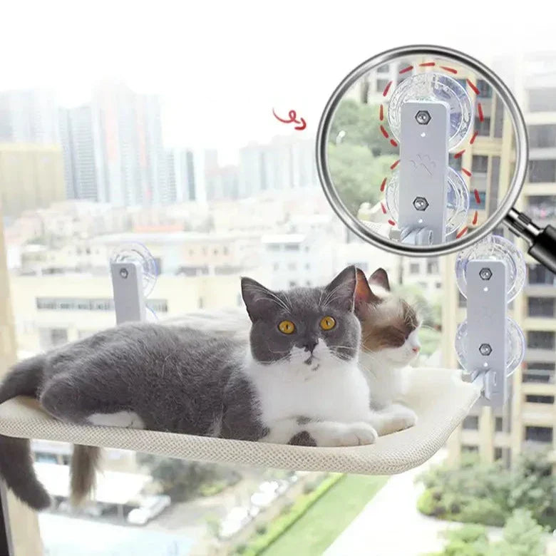 Rynx | Wall-mounted Pet Hammock - SkyNap