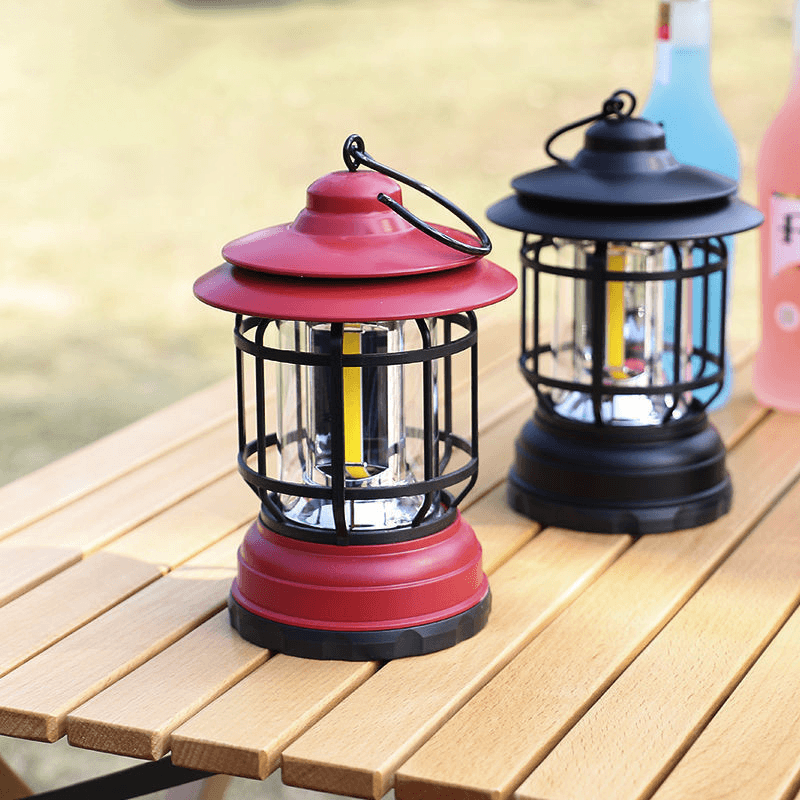Rynx | VintageGlow - Portable Retro Camping Lamp