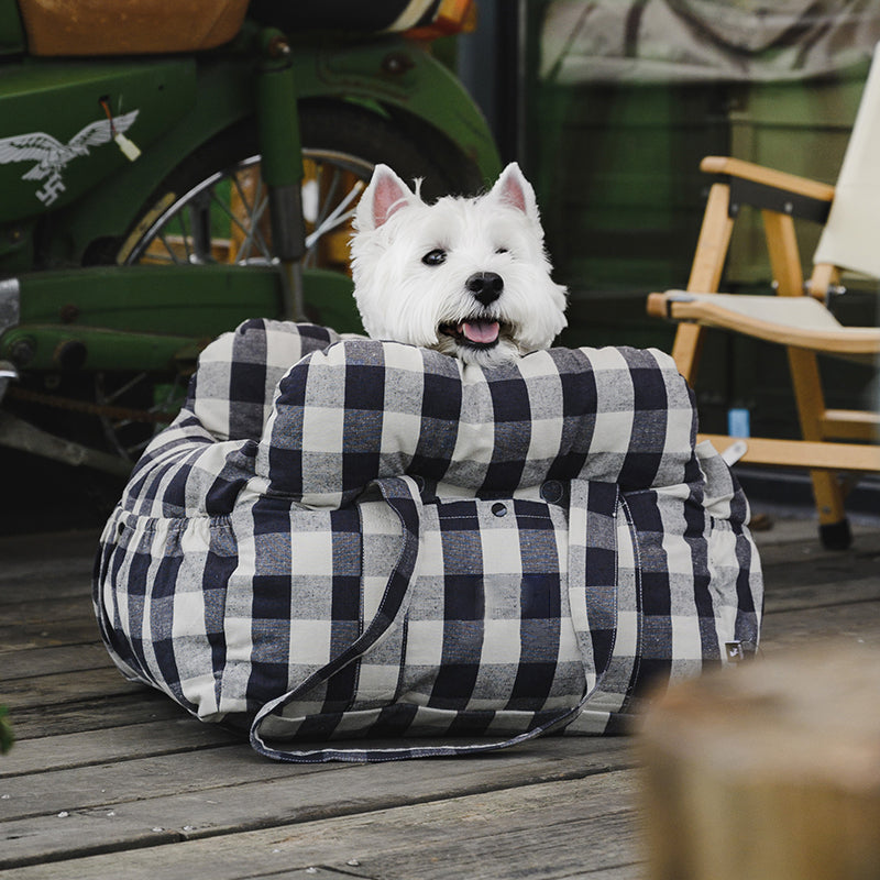 Rynx | time trip pet bolster large dog car seat bed