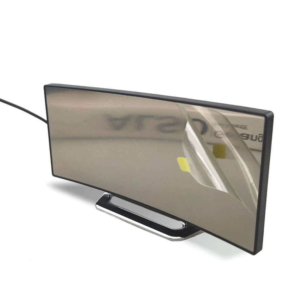 Rynx | LumiCurve Curved LED Digital Alarm Clock with Modern Design
