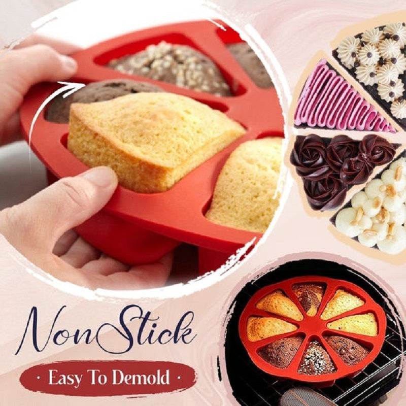 Rynx | Triangle Non-Stick Silicone Cake Pan