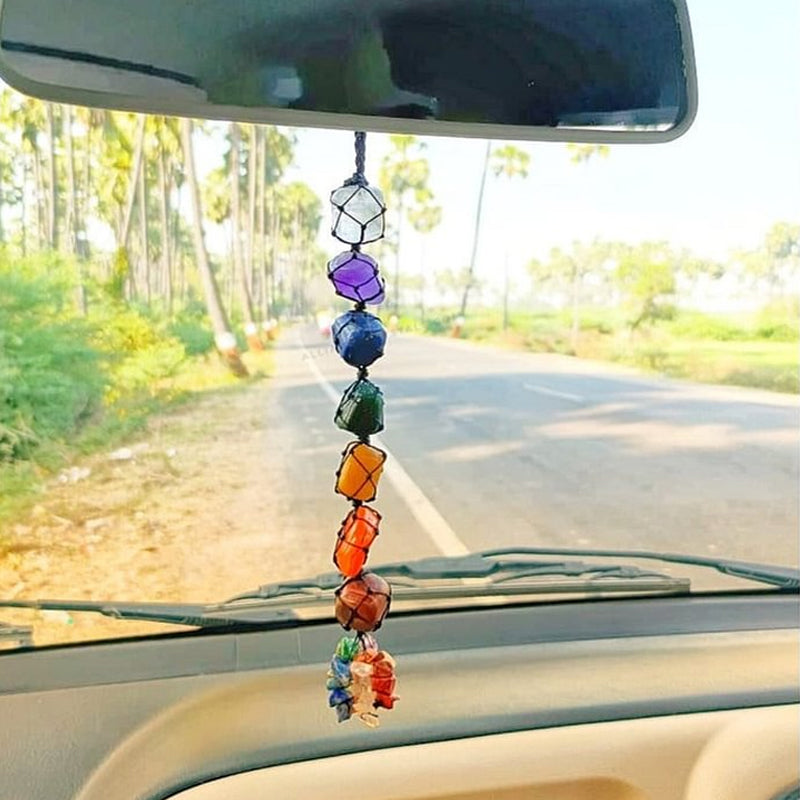 Rynx | 7 Chakra Stone Healing Crystal Tree of Life Decoration
