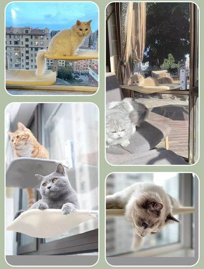 Rynx | Wall-mounted Pet Hammock - SkyNap