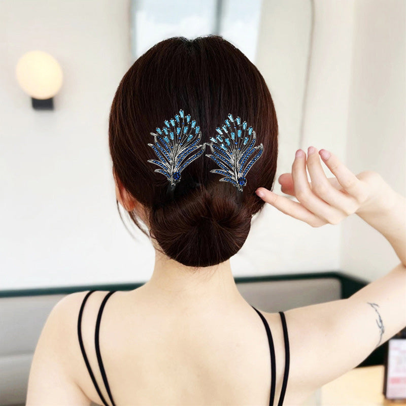 Rynx | Rhinestone Flower Hair Clip