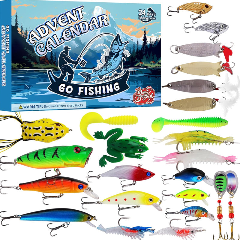RYNX | Presale>>24 Days Christmas Countdown Fish Tackle Set