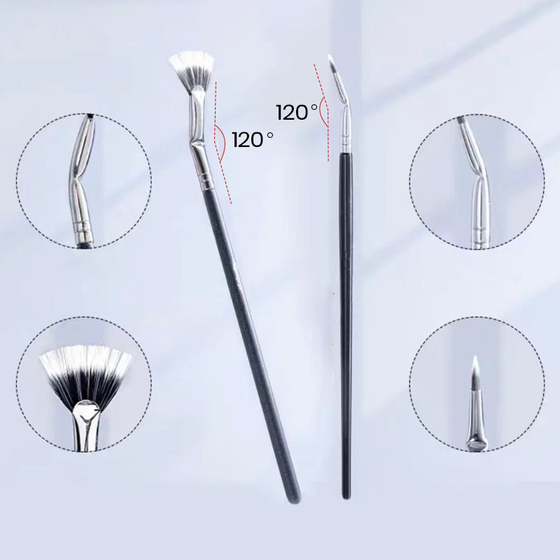Rynx | Angled mascara brush with wave cut