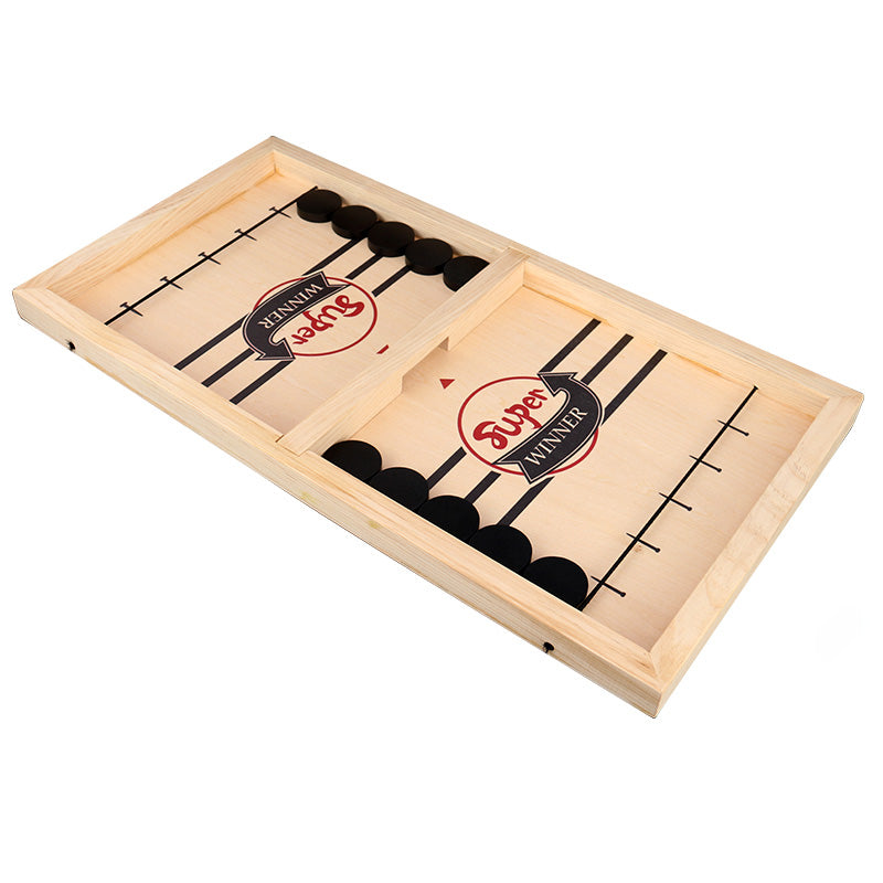 Rynx | Playfun - Double-Sided Sling Puck Board Game - Family Fun For Everyone