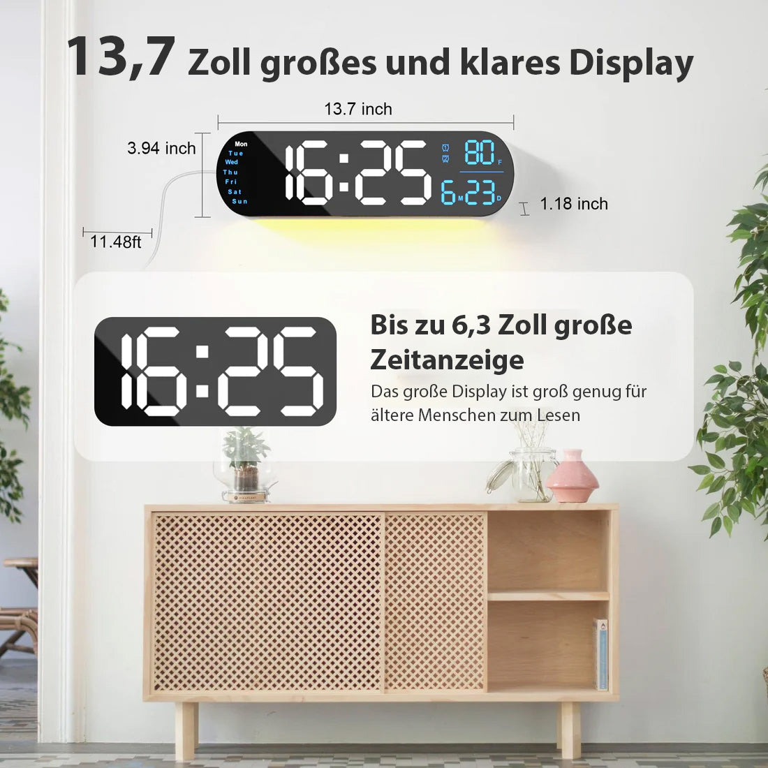 Rynx | Saker Multifunctional Watch with LED Display