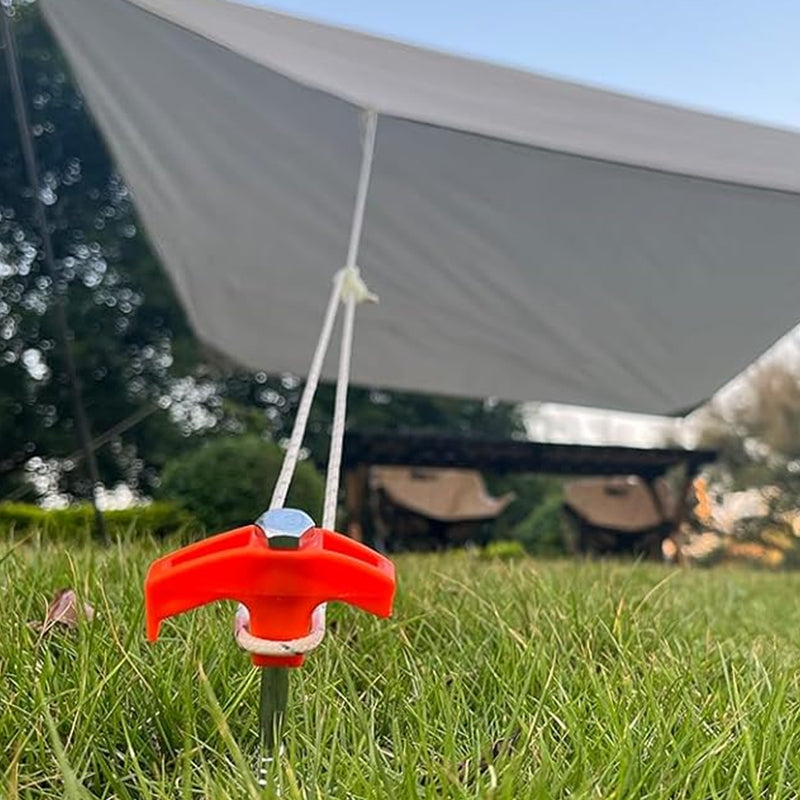 Rynx | Rotatable tent pegs with thread
