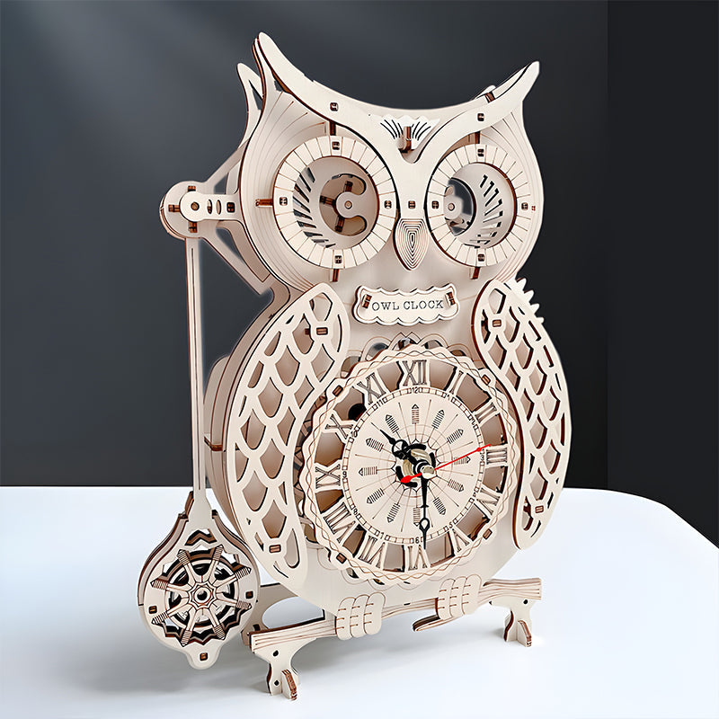 Rynx | Super mechanical wooden model puzzle set🦉