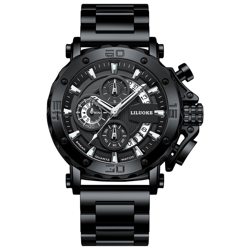 Rynx | Thick Luminous Waterproof Men's Quartz Watch