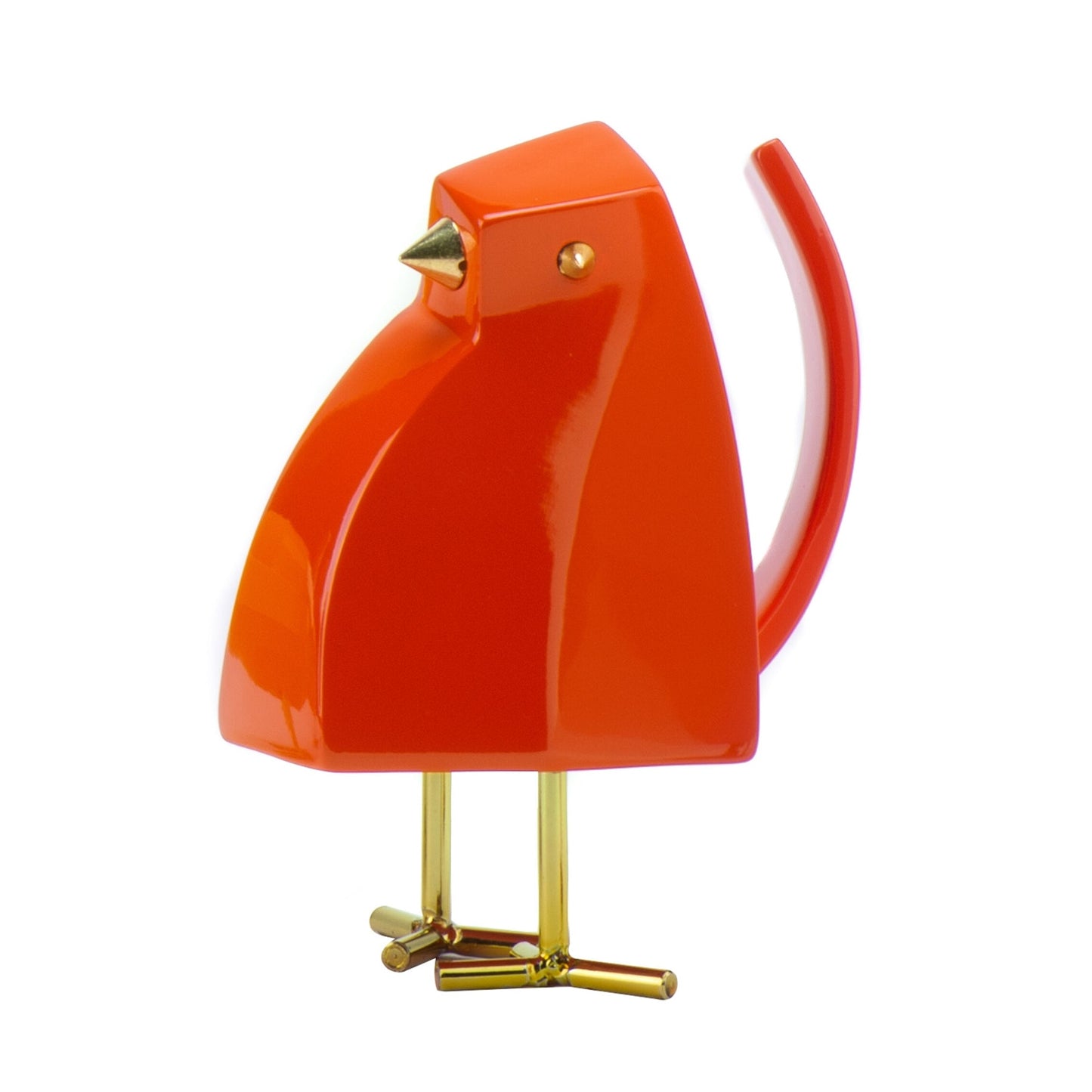 Rynx | Bird Sculpture // Small Orange