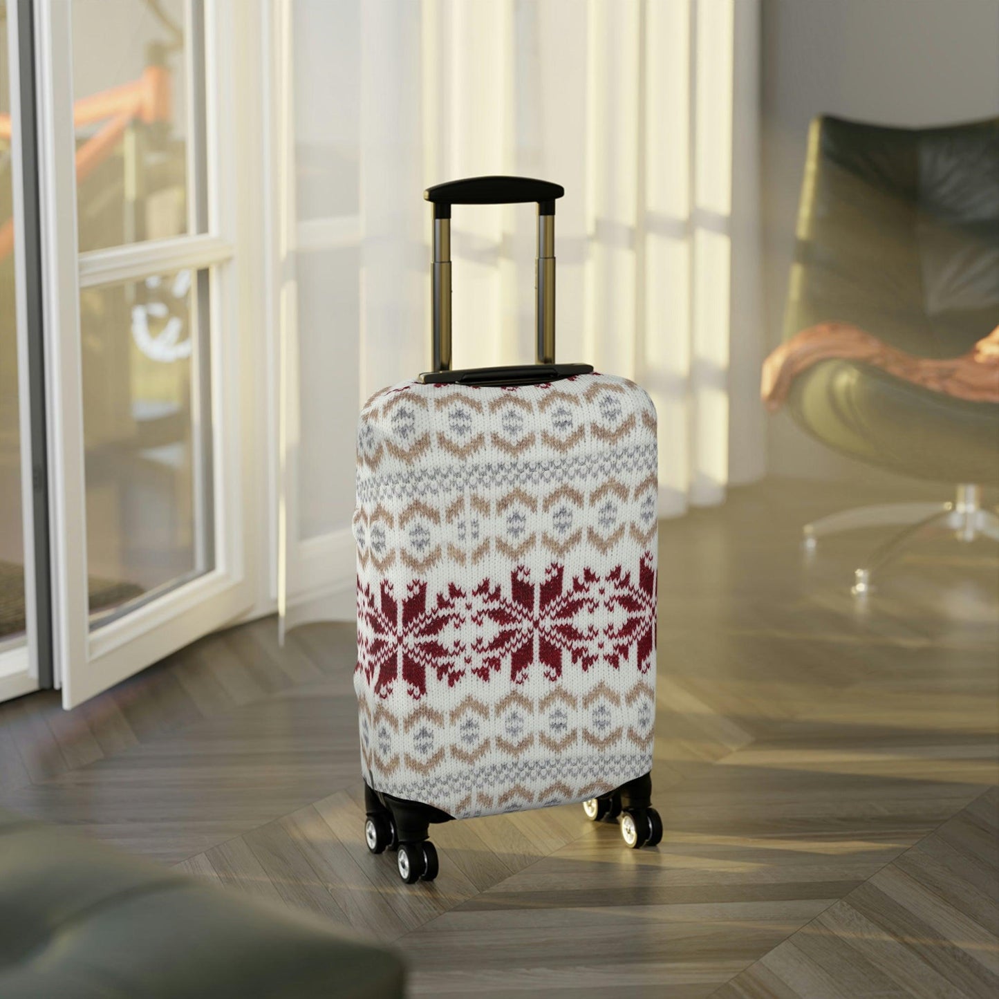 Rynx | Travel in Style: Luxurious Luggage Protector with Easy Handle Access