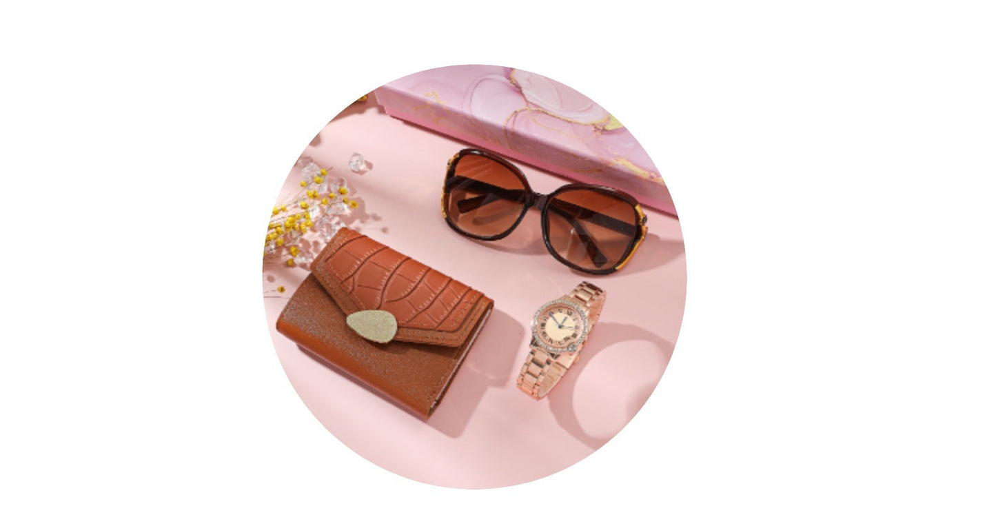 Rynx | Household Fashion Good Sunglasses Wallet Women's Gift Set