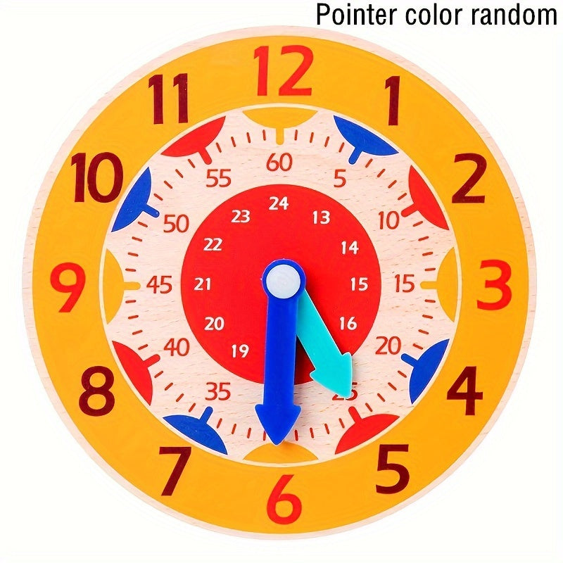 Rynx | Three Educational Clock - Play Clock for Kids to Learn Time, Perfect for Christmas and Halloween Gifts