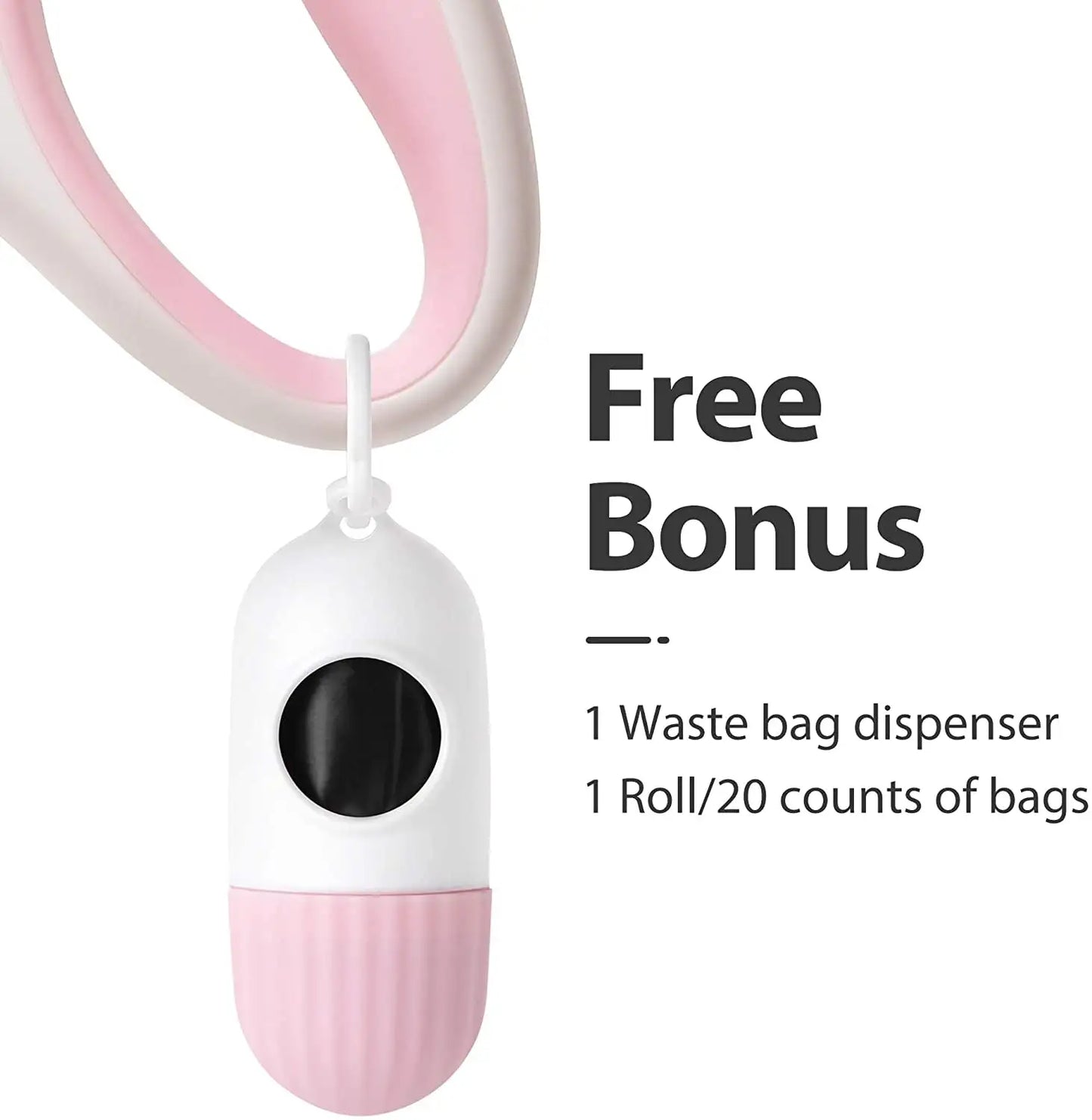 Rynx | Adjustable dog leash with bag dispenser and dog waste bags