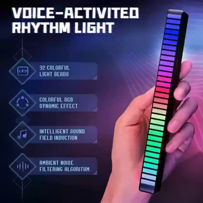 Rynx | RGB induction light strip, Transform your space with music-synchronized RGB lighting