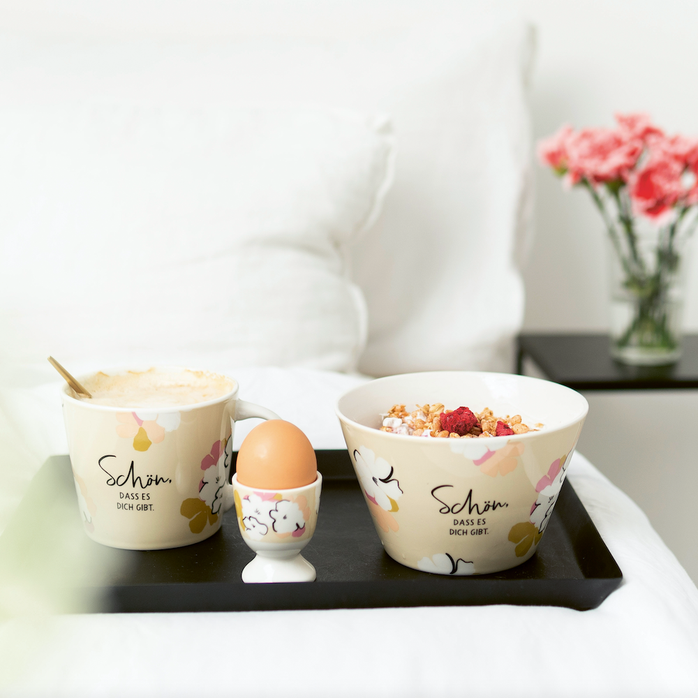 Rynx | Egg Cup Nice to have you Beige