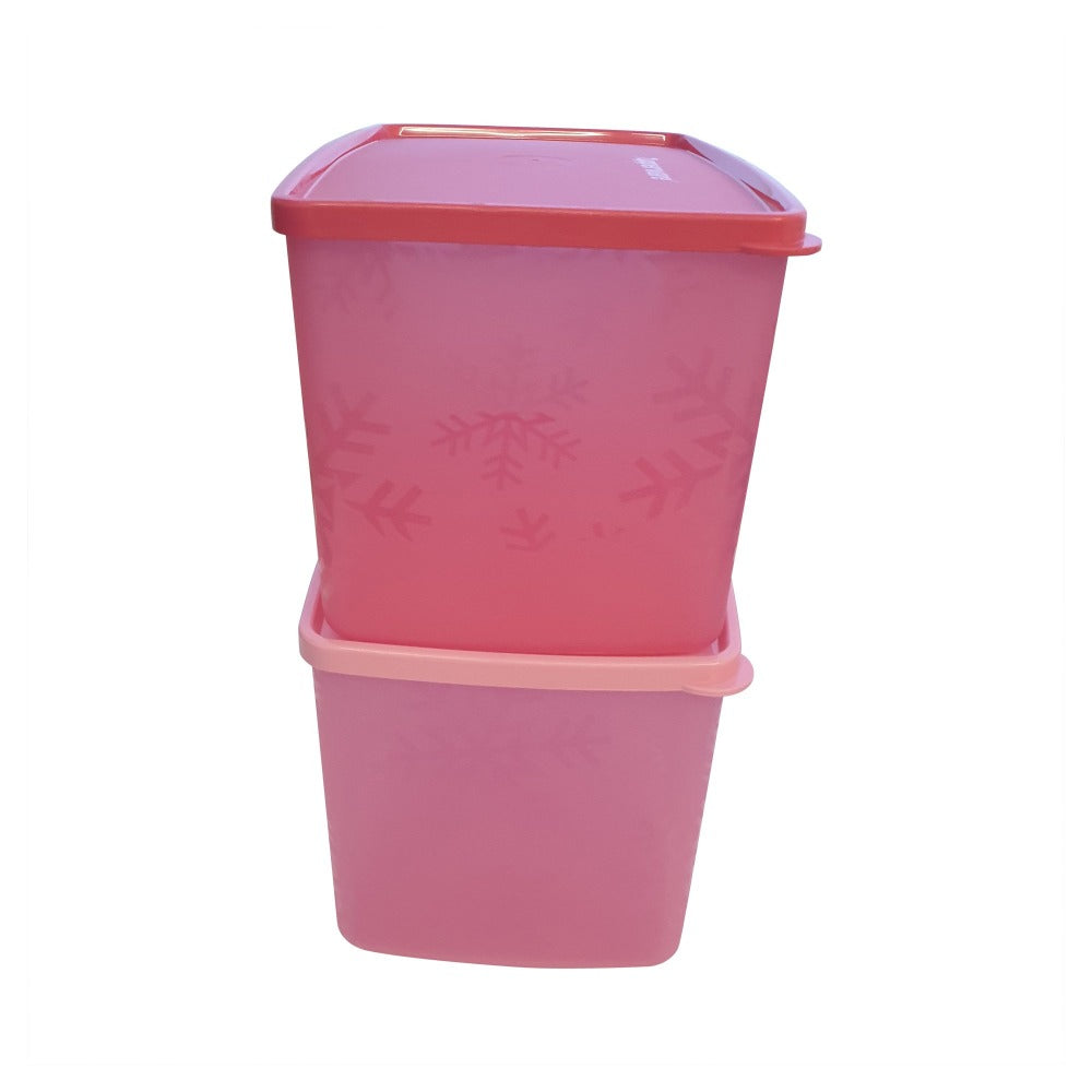 Rynx | Tupperware Snowflake Double Square Round