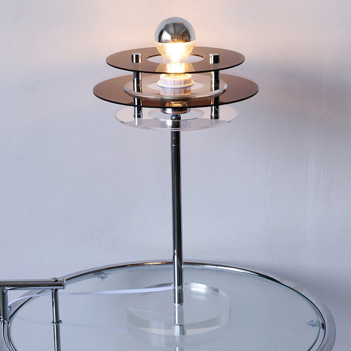 Rynx | AstroVibe Modern Acrylic Table Lamp | Space-Saucer Design | Unique | Mood Light | Home Decor