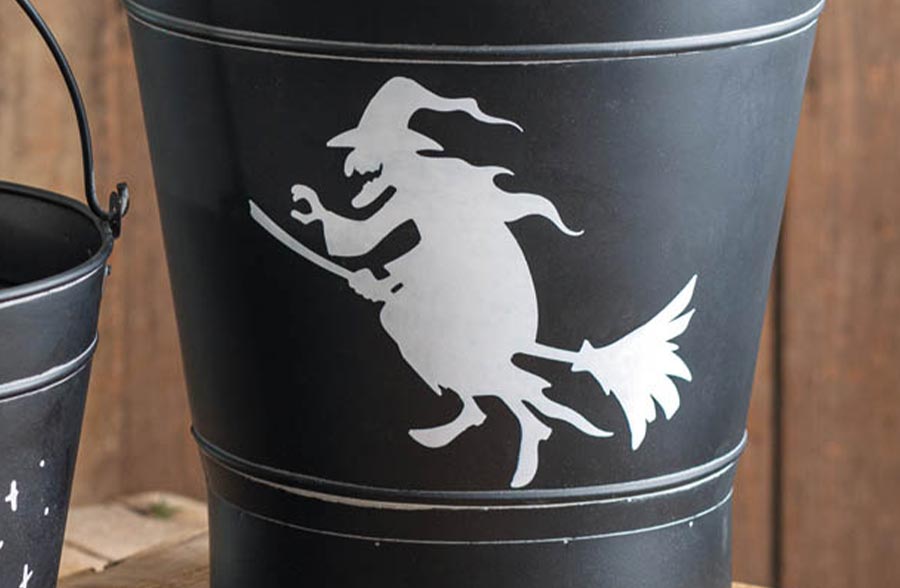 Rynx | Black Witch Buckets, Set of 2